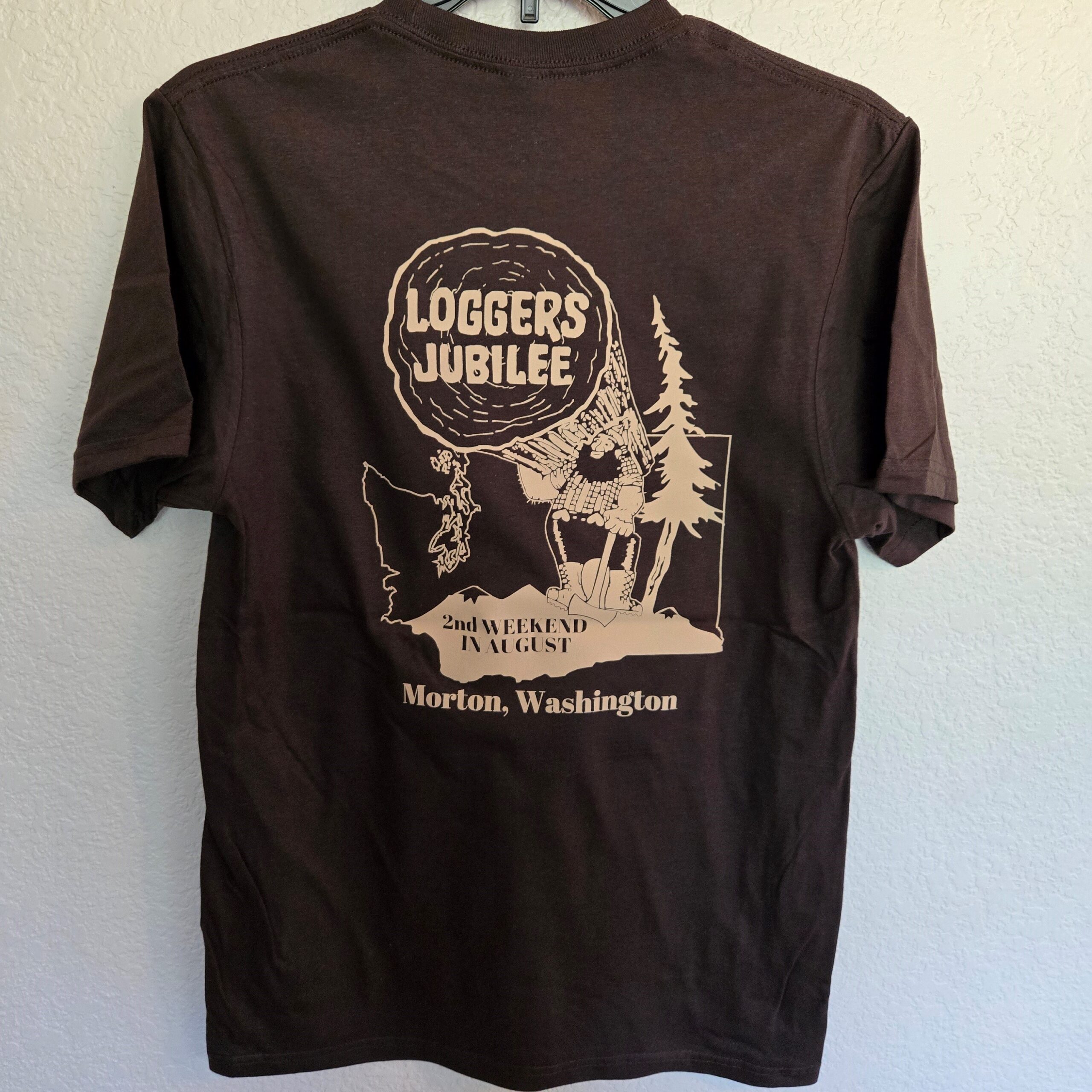 Brown Tee Back