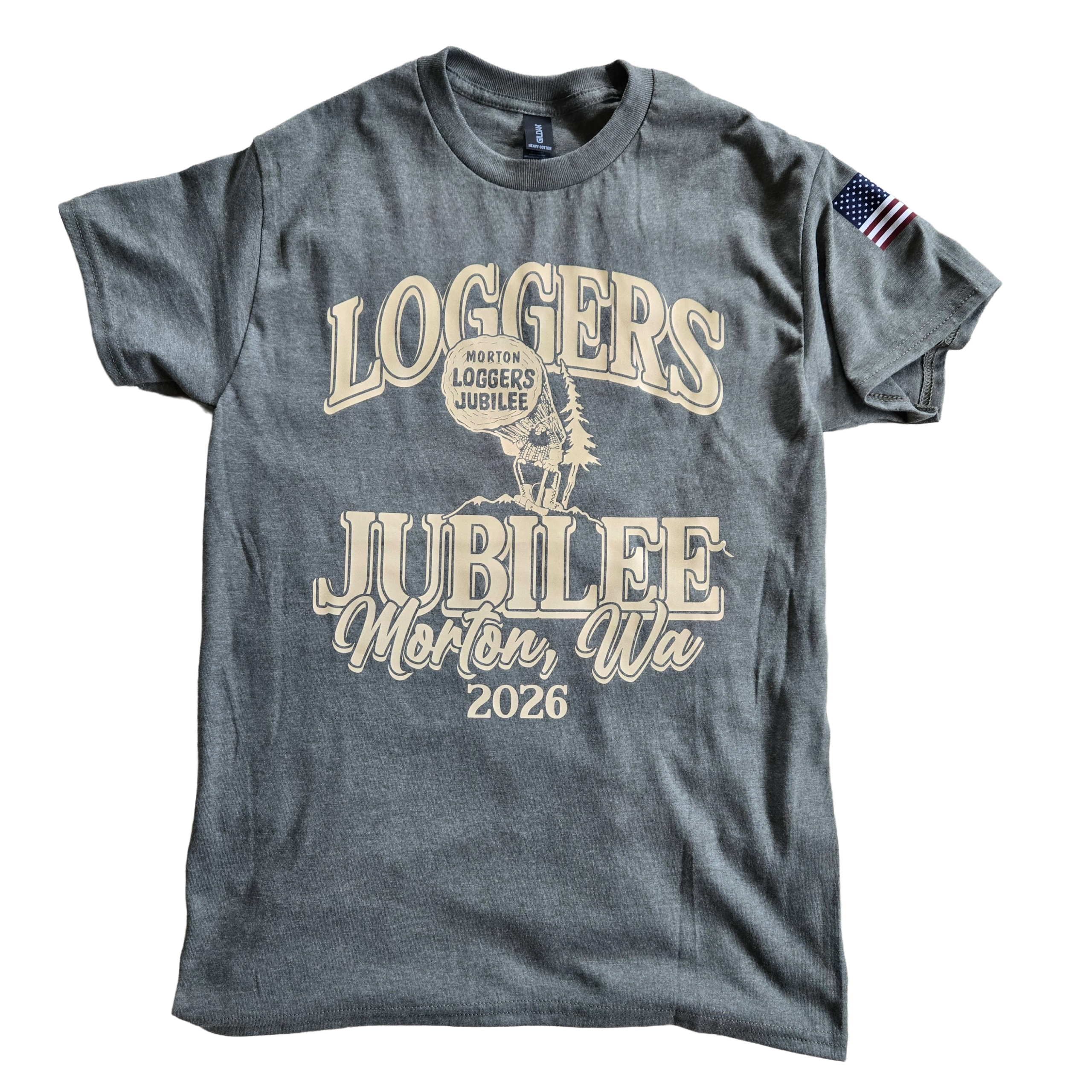 Heather Military Green T-Shirt